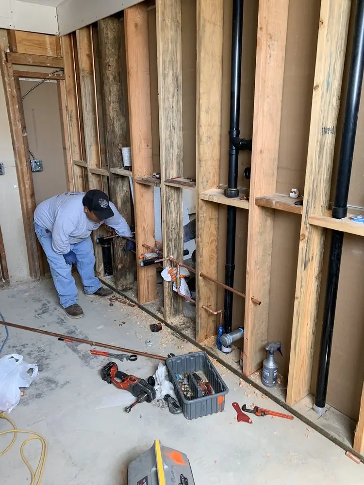 Commercial rough-in plumbing for Gas Line Repair in Octoraro